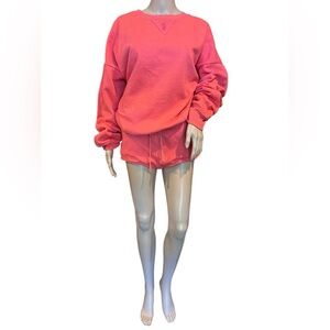 Free People FP Movement For The Win playsuit Womens Melon size M